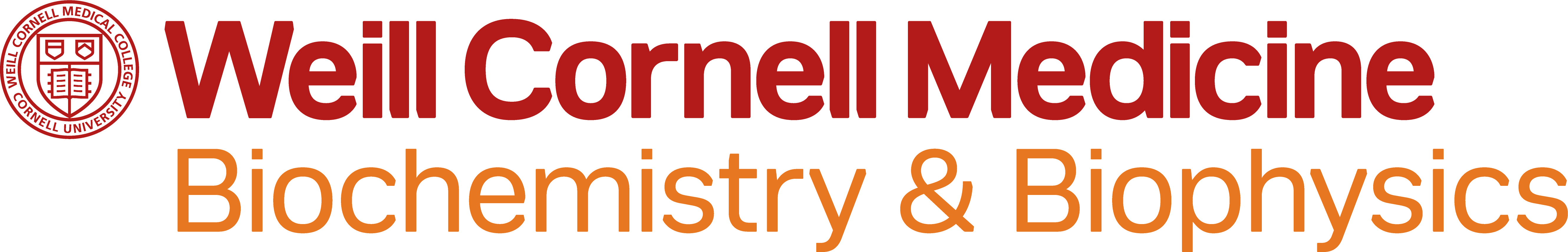 Weill Cornell Biochemistry & Biophysics Logo